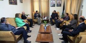 صيدم يبحث مع وكالة التنسيق التركي عدة قضايا لخدمة التعليم