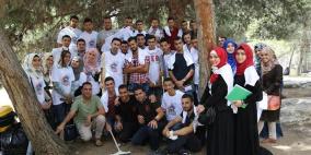 "جامعتنا نظيفة ومرافقها صحية" حملة "نظافة" في أرجاء جامعة القدس