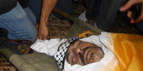 تشييع جثمان الشهيد نادر ادريس بالخليل