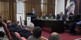 اللواء رافع رواجبة يتسلم مهامه محافظا لمحافظة قلقيلية