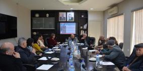 بلدية رام الله تعقد لقاء لإطلاع المواطنين على تأهيل شوارع قريبة من مواقع منازلهم وأعمالهم