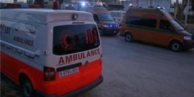 إصابة تسعة مواطنين في حادثي سير بجنين