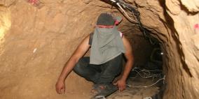 مصر دمرت 67 نفقا على حدودها مع رفح خلال شهرين