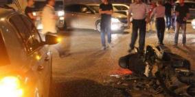 إصابة 4 مواطنين بحادث سير جنوب قطاع غزة