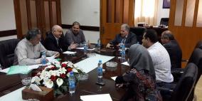 بلدية طولكرم تبحث خطوات تنفيذ مشروع تطوير سياسات الإفصاح وخطط التواصل