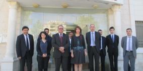 الوزير الشاعر يستقبل وزيرة الصحة والشؤون الاجتماعية الفرنسية