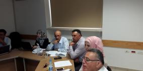 نقابة الصحفيين ومركز تطوير الاعلام في جامعه بير زيت حوار حول مسودة قانون الصحفيين