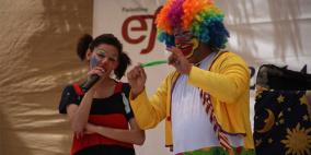 فعاليات اليوم المفتوح في كلية التجارة في جامعة بير زيت