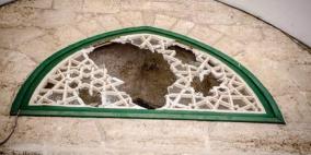 ابواب شبابيك الاقصى بعد احداث اليوم للبيت رب يحميه