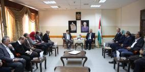 محافظ طولكرم يستقبل وفداً من وكالة التعاون والتنمية التركية تيكا