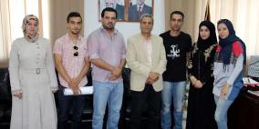 قلقيلية: المحافظ يلتقي وفدا من مؤسسة حلم الشبابية