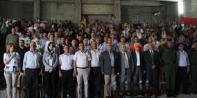 حركة فتح تنظم معرضاً ومهرجاناً إحياء لذكرى النكبة 67 في جامعة القدس المفتوحة بنابلس