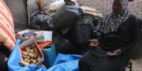 بالصور.. منذ الحرب هذه العائلة الغزية بلا مأوى