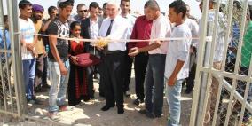 افتتاح حديقة عامة في الهذالين شرق يطا والاحتلال يهدد بهدمها