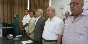 قلقيلية : المحافظ يلتقي وزير الأشغال ويتفقدان العديد من المشاريع في المحافظة