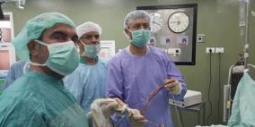 الرئيس يصدر تعليماته بترميم قسمي القلب والجراحي في مجمع فلسطين الطبي