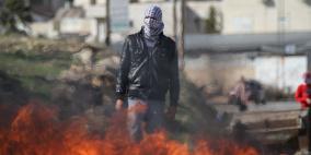 اصابة مواطن بجروح خطيرة في مواجهات غرب رام الله