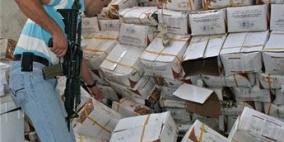 ضبط مواد فاسدة ومخالفة في الخليل