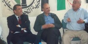 اجتماع لجبهة التحرير الفلسطينية في محافظة اريحا بحضور امين عام الجبهة الدكتور واصل ابو يوسف