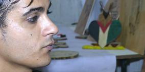 بالصور الفنان كرم شبلاق : تراجيديا فلسطينية من زمن الانقسام