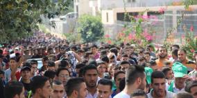 الخليل: مسيرة طلبة البوليتكنك احتجاجاً على جرائم الاحتلال