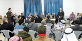 سلفيت: ورشة عمل حول الإجراءات القانونية في مواجهة الإستيطان والجدار