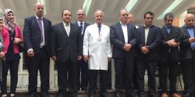وزيرا الشؤون الاجتماعية والقدس يزوران مستشفى المقاصد