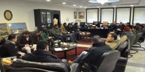 اللواء هب الريح يلتقي اللجنة العليا للعلاقات العامة والاعلام في المؤسسة الأمنية