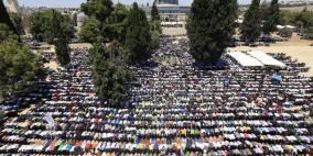 250 مصل من غزة في طريقهم إلى الاقصى