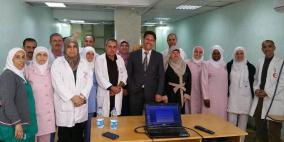 افتتاح قاعة تدريبية للجامعة العربية الامريكية في مستشفى ثابت ثابت