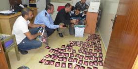 ضبط ما يزيد عن 2 كيلو غرام من مواد يشتبه انها مخدرة في طوباس