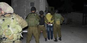 الاحتلال يعتقل 15 مواطناً من الضفة