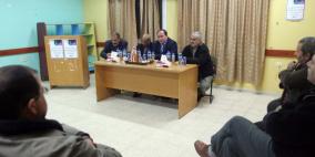 قلقيلية: المحافظ يتفقد بلدة جيوس ويلتقي فعالياتها