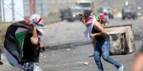 اصابات بمواجهات مع الاحتلال قرب حاجز "بيت ايل"