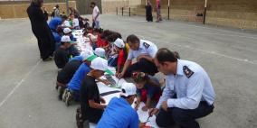 الشرطة تنظم يوم فرح ومرح (بكرا أحلى) في طوباس