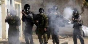 إصابات بالرصاص الحي والاختناق خلال مواجهات في مخيم العروب