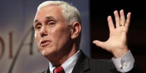 بينس يصل اسرائيل