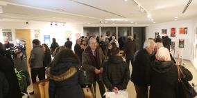  افتتاح معرض   بعنوان " ملصق " في متحف ياسر عرفات 