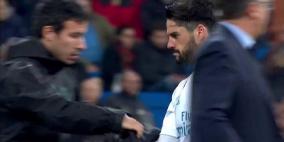 جماهير ريال مدريد تهاجم زيدان بسبب إيسكو