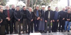 سفارة دولة فلسطين  ببيروت تتقبل التعازي بعاطف دبور