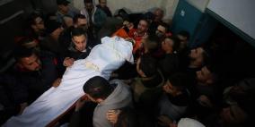 تشييع الشهيد أحمد أبو عبيد في بلدة برقين غرب جنين