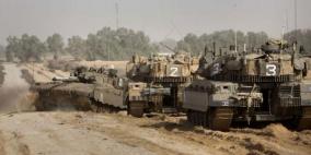  توغل لآليات الاحتلال شرق القرارة وسط اطلاق نار 