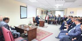 زيارة متدربي الفوج الثاني من برنامج إعداد القادة لجهاز الإحصاء المركزي