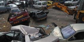  إتلاف 156 مركبة غير قانونية في ترقوميا