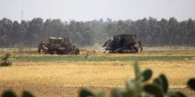 آليات الاحتلال تتوغل شرق خانيونس