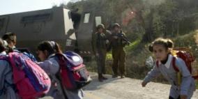 الاحتلال يمنع طلبة من التوجه إلى مدرستهم جنوب نابلس