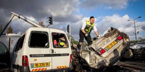 إصابتان خطيرتان في حادث سير قرب أبو سنان