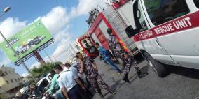 5 إصابات جراء دهسهم من قبل مركبة غير قانونية 