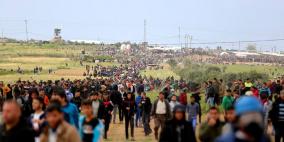 حماس: مسيرات العودة باتت أقرب الى تحقيق اهدافها