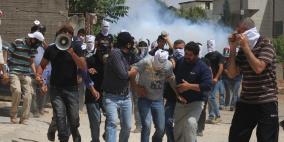 اصابات في قمع الاحتلال لمسيرة كفر قدوم